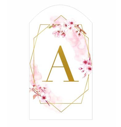 Ξύλινο διακοσμητικό Μονόγραμμα