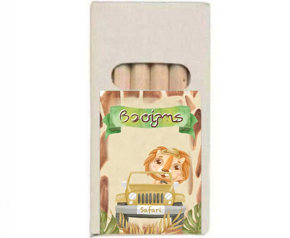 Ξυλομπογιές - Ζώα της Ζούγκλας