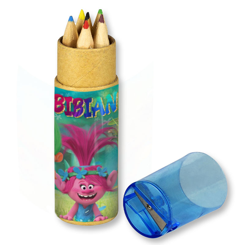 Αφίσα πάρτυ με φωτογραφία Trolls