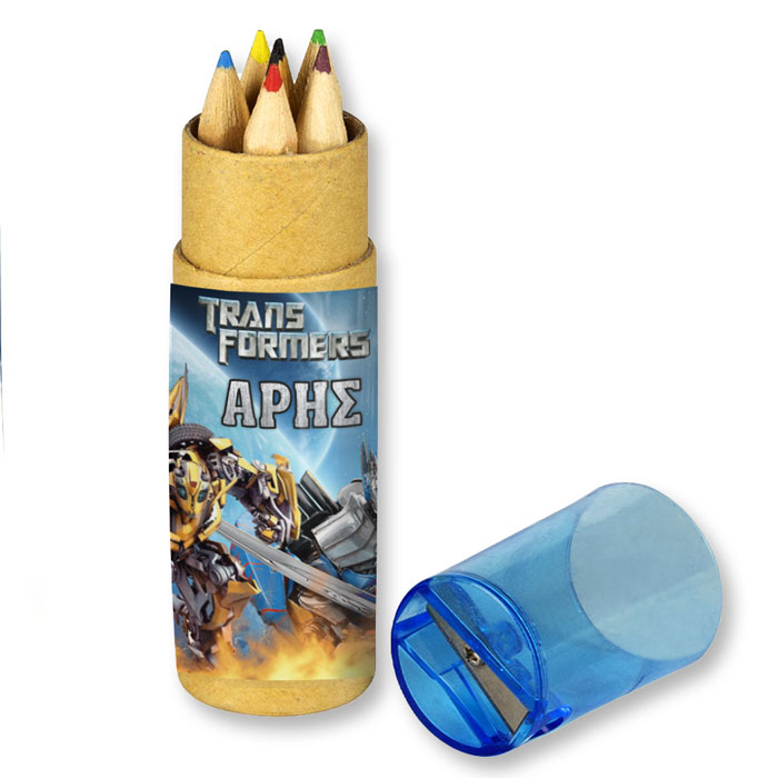 Ξυλομπογιές Transformers