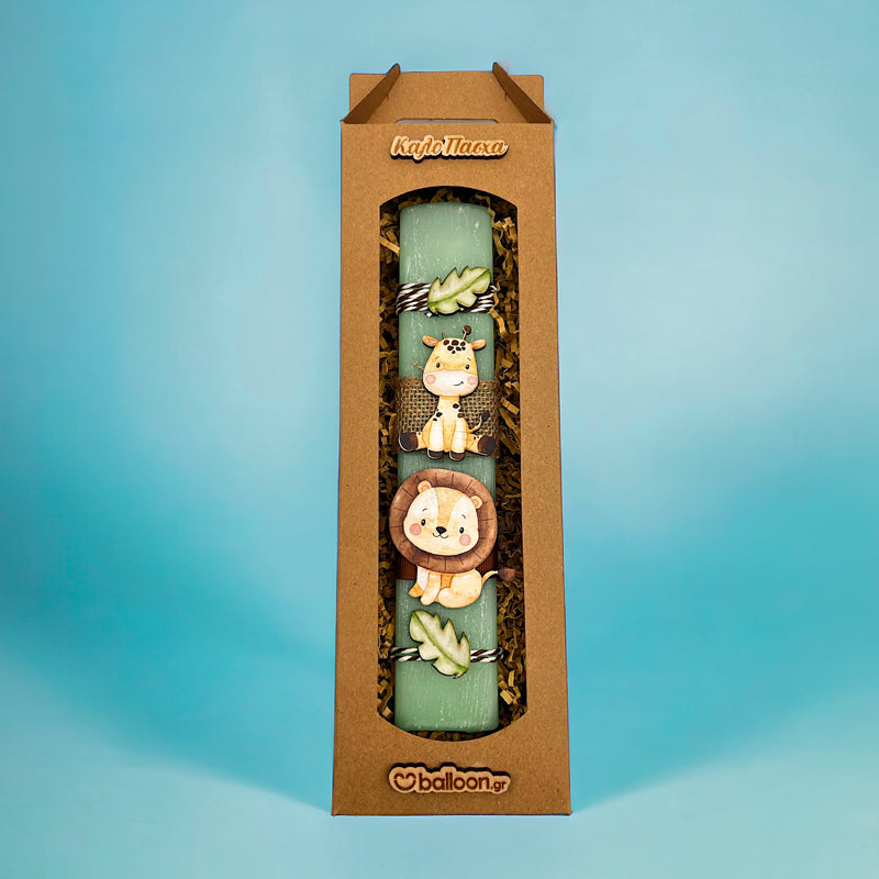 Λαμπάδα Αρωματική Ζωάκια της Ζούγκλας