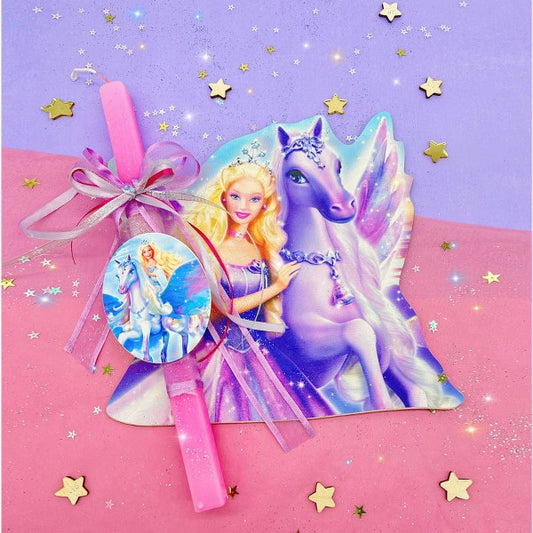 Λαμπάδα Barbie και ο Μαγεμένος Πήγασος