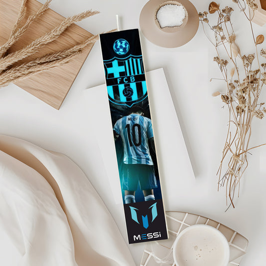Λαμπάδα Messi 10 Αργεντινή Τυπωμένη