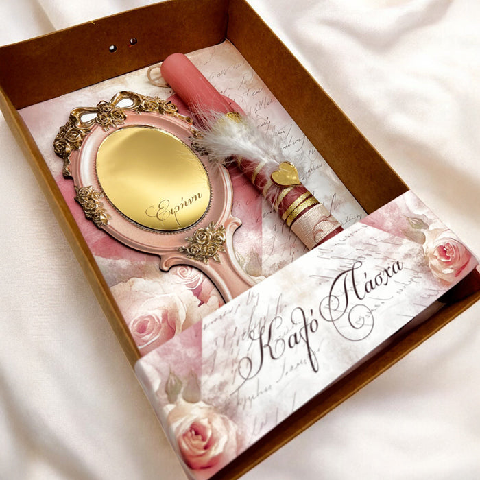 Λαμπάδα Παραμύθι Αρωματική με Κάδρο Καθρέπτη