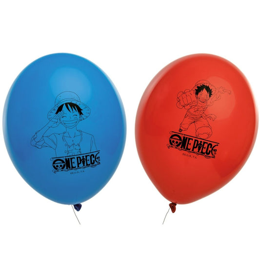 Λάτεξ Μπαλόνια One Piece (6 τεμ)