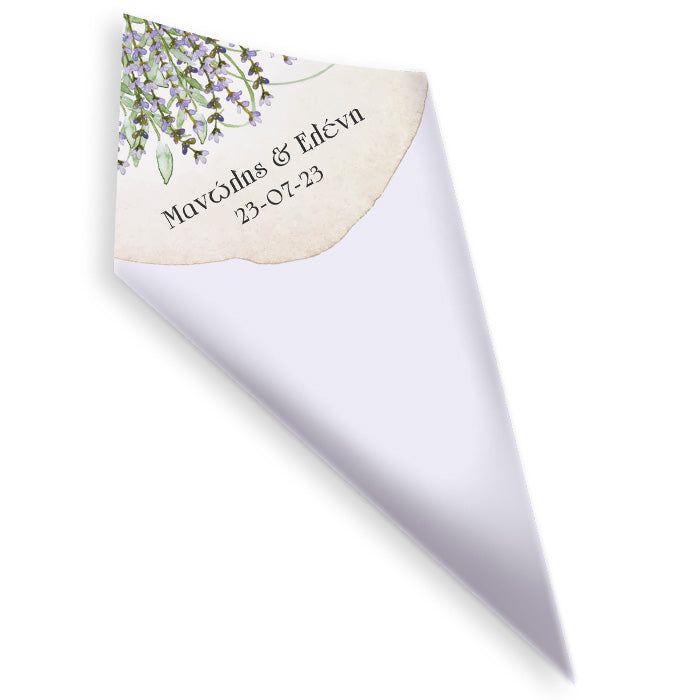 Χωνάκια ρυζιού - Λεβάντα