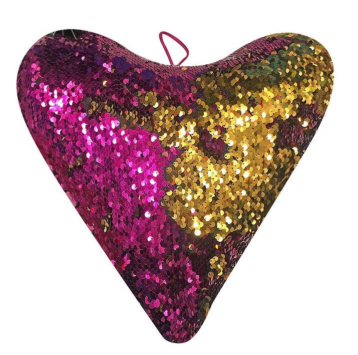 Λούτρινη Καρδιά Μαγικές Πούλιες Φούξια 34 εκ.