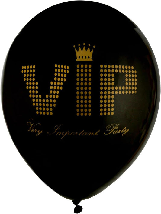 Μαύρο Μπαλόνι VIP crowned