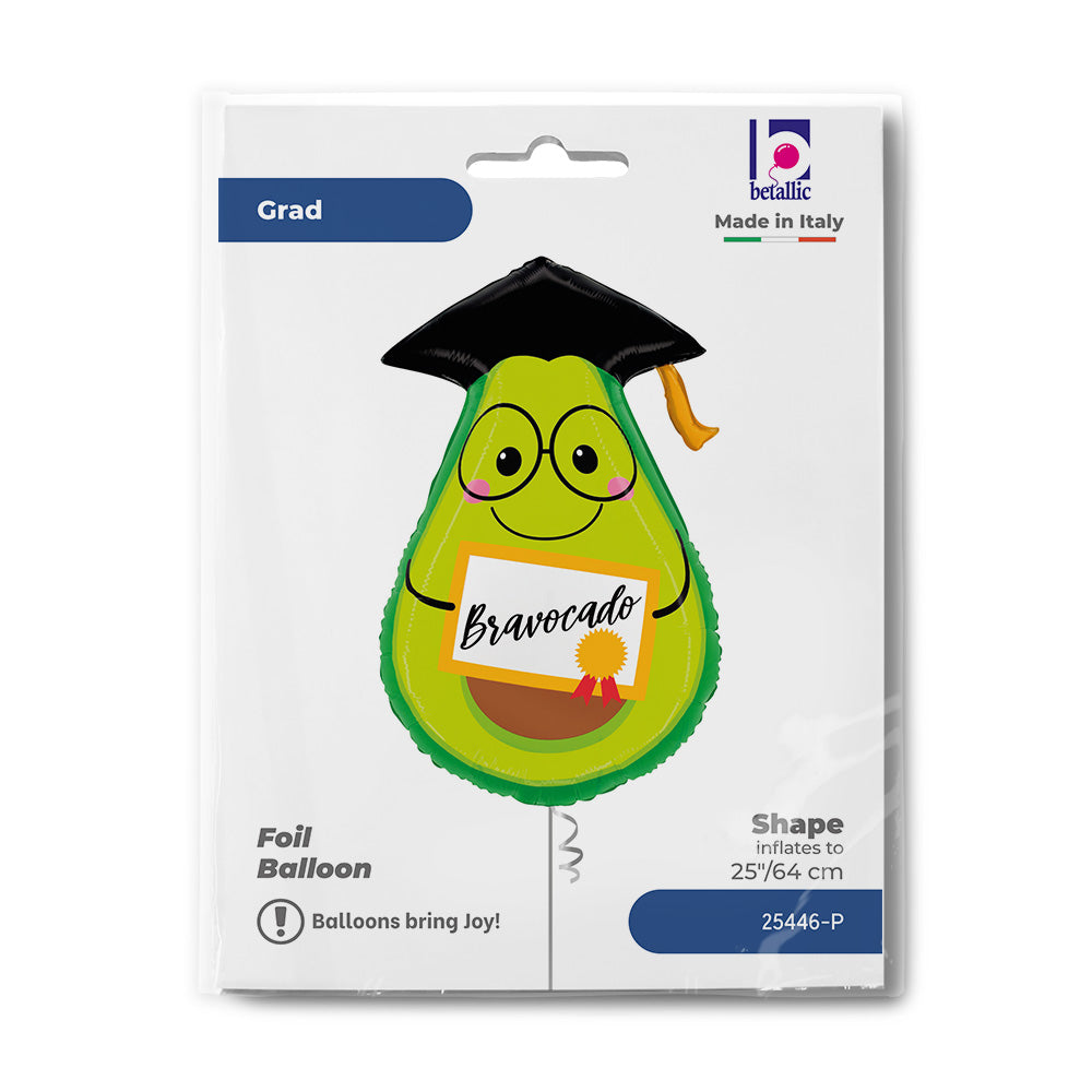 Μπαλόνι Αποφοίτησης Bravocado 25"