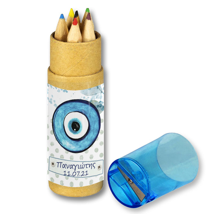 Ξυλομπογιές με θέμα Ματάκι