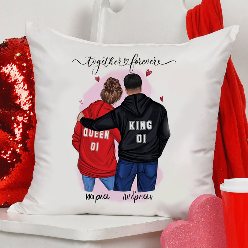 Μαξιλάρι Αγίου Βαλεντίνου - Together Forever