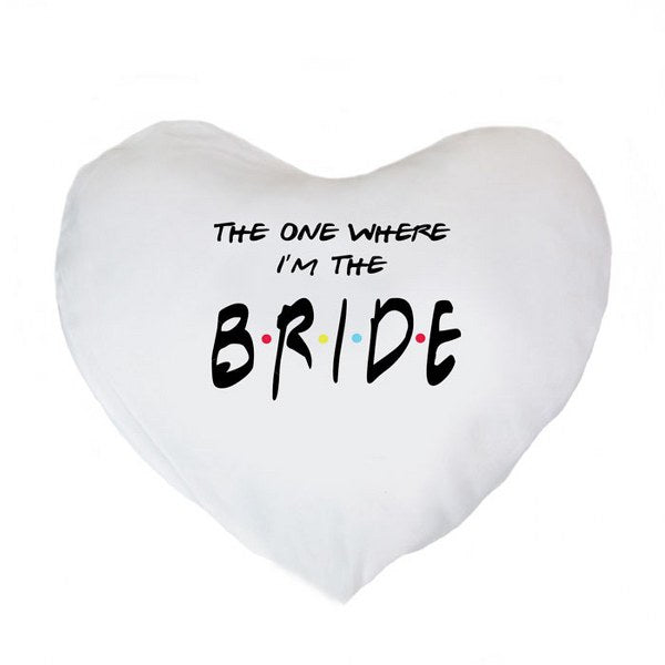 Μαξιλάρι Καρδιά Bride - The one