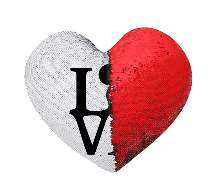 Μαξιλάρι Καρδιά με πούλιες - LOVE MICKEY