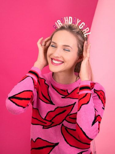 Μεταλλική Στέκα Birthday Girl