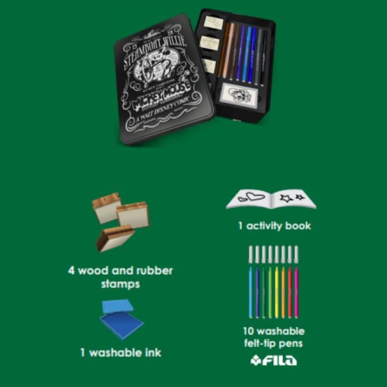 Μεταλλικό κουτί Encanto με είδη ζωγραφικής