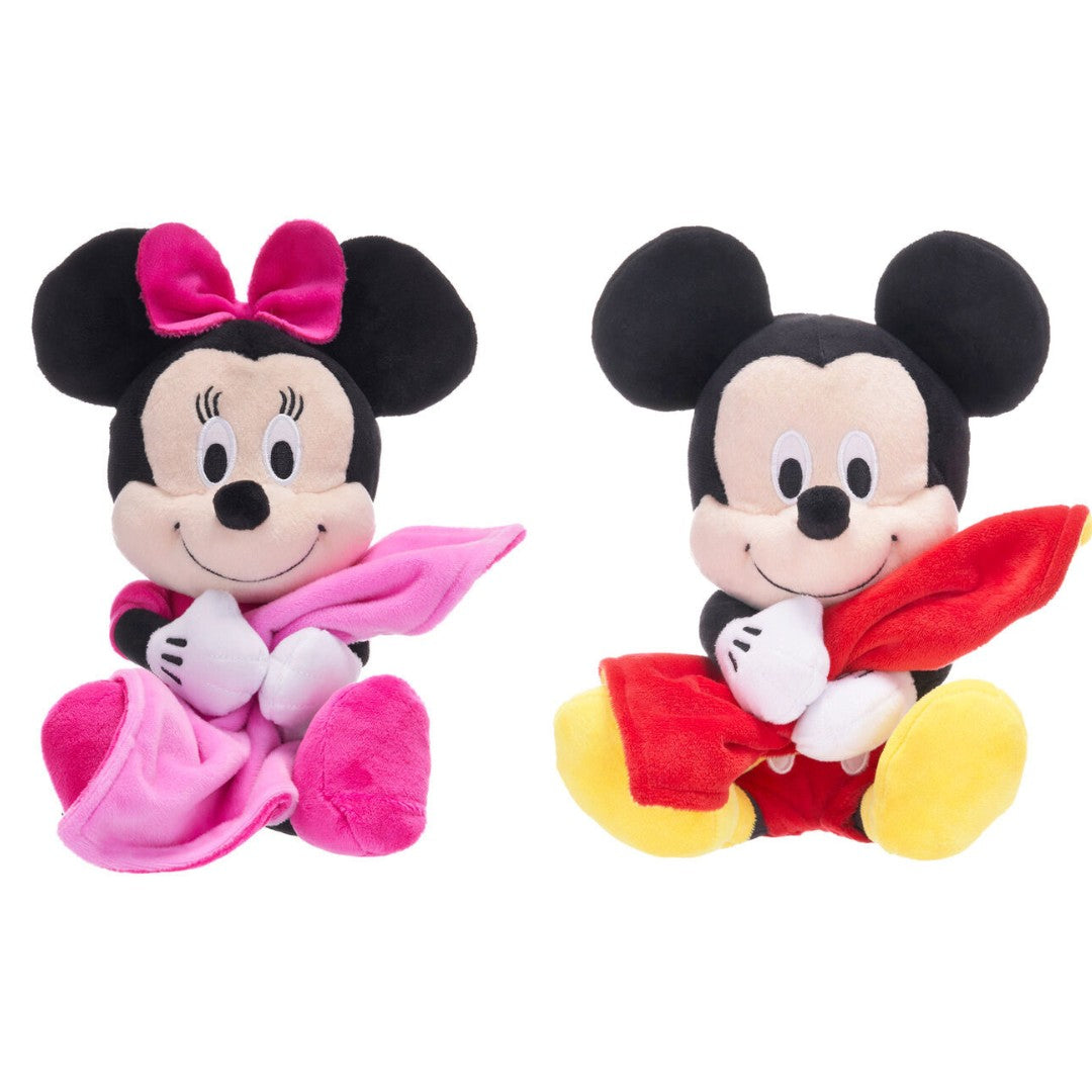 Λούτρινο Mickey με κουβερτούλα 22cm