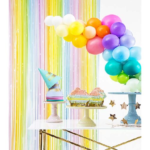 Mix πολύχρωμη μεταλλική Κουρτίνα Διακόσμησης