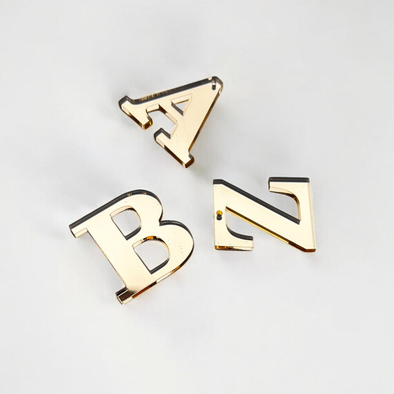 Μονόγραμμα Plexiglass - Χρυσό