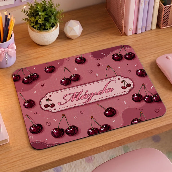 Mouse Pad Gaming - Κερασάκια με Όνομα