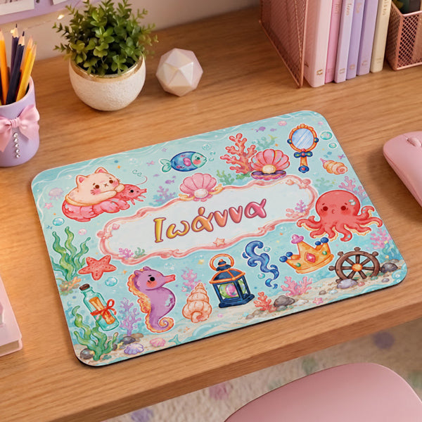 Mouse Pad Gaming - Βυθός με Όνομα