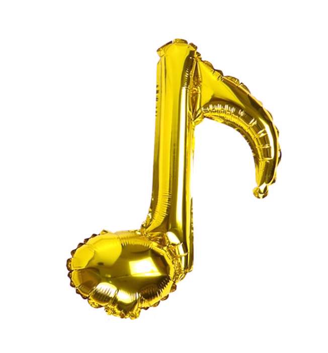 Μπαλόνι Χρυσή μουσική νότα 47 εκ
