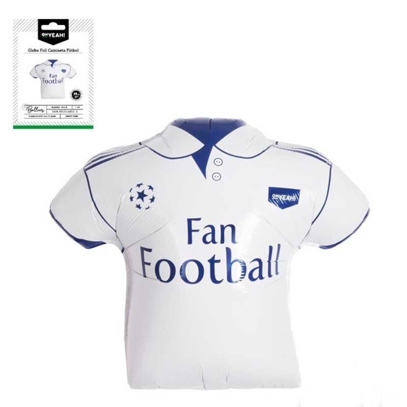 Μπαλόνι λευκή Μπλούζα Ποδοσφαίρου 27"