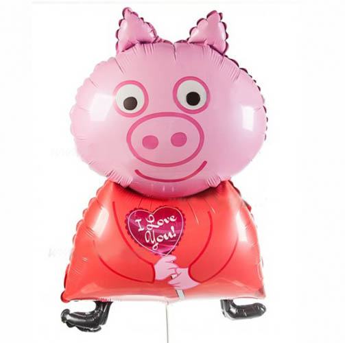 Μπαλόνι Πέππα το Γουρουνάκι I love you