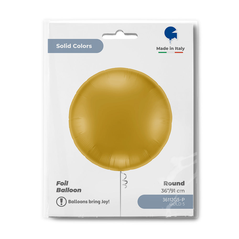 Μπαλόνι Στρογγυλό Χρυσό 36"