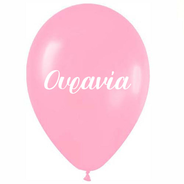 Μπαλόνι τυπωμένο όνομα - Ουρανία (25 τεμ)