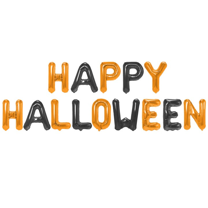 Μπαλόνια φράση Happy Halloween