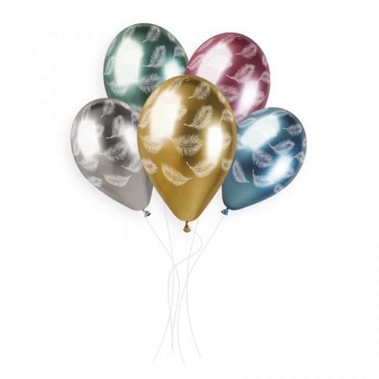Μπαλόνια Πούπουλα Shiny 13"