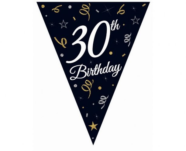 Μπάνερ γενεθλίων "30th Birthday"