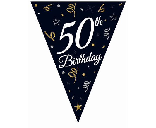 Μπάνερ γενεθλίων "50th Birthday"