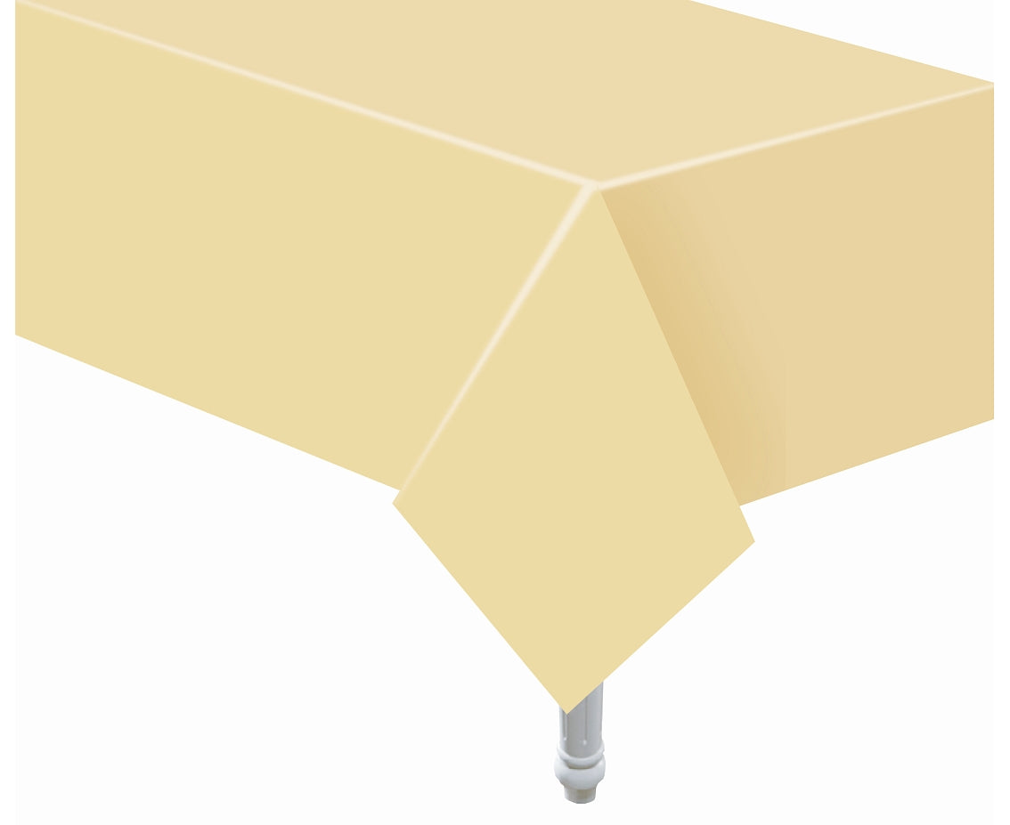 Μπεζ Τραπεζομάντηλο πλαστικό