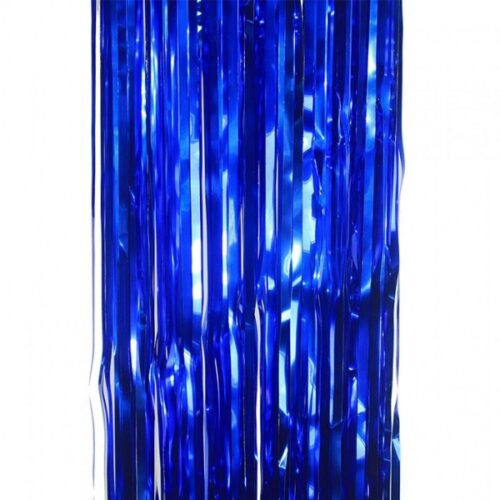 Μπλε foil Κουρτίνα Διακόσμησης