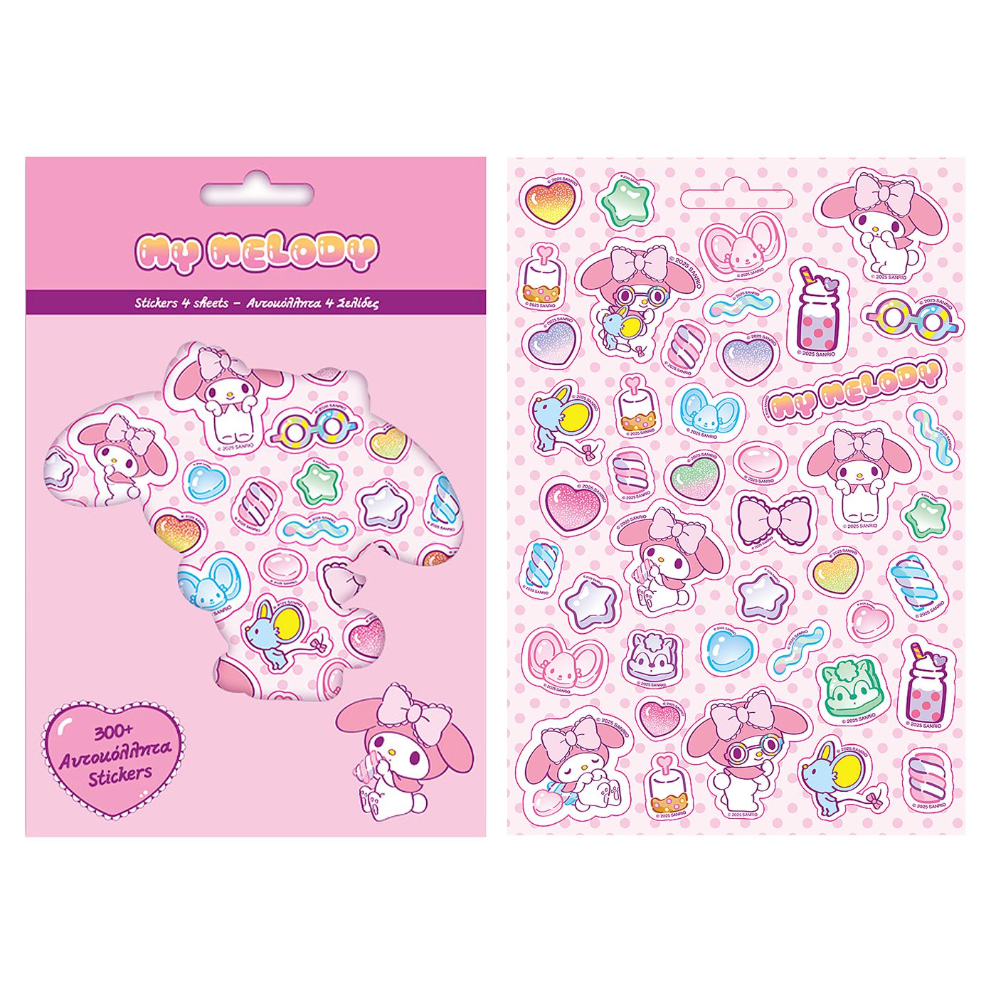 Μπλοκ με αυτοκόλλητα - My Melody