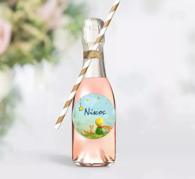 Αυτοκόλλητα με όνομα Μικρός Πρίγκιπας (6 τεμ)