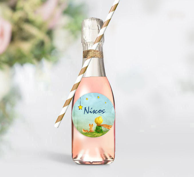 Αυτοκόλλητα με όνομα Μικρός Πρίγκιπας (6 τεμ)