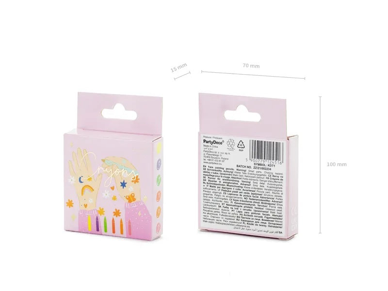 Neon Μπογιές προσώπου (6 τεμ)