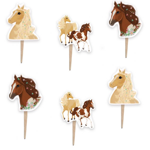 Οδοντογλυφίδες Άλογο (6 τεμ)