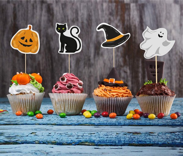 Οδοντογλυφίδες πάρτυ Halloween (8 τεμ)