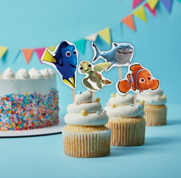 Οδοντογλυφίδες πάρτυ Ψαράκι Κλόουν (8 τεμ)