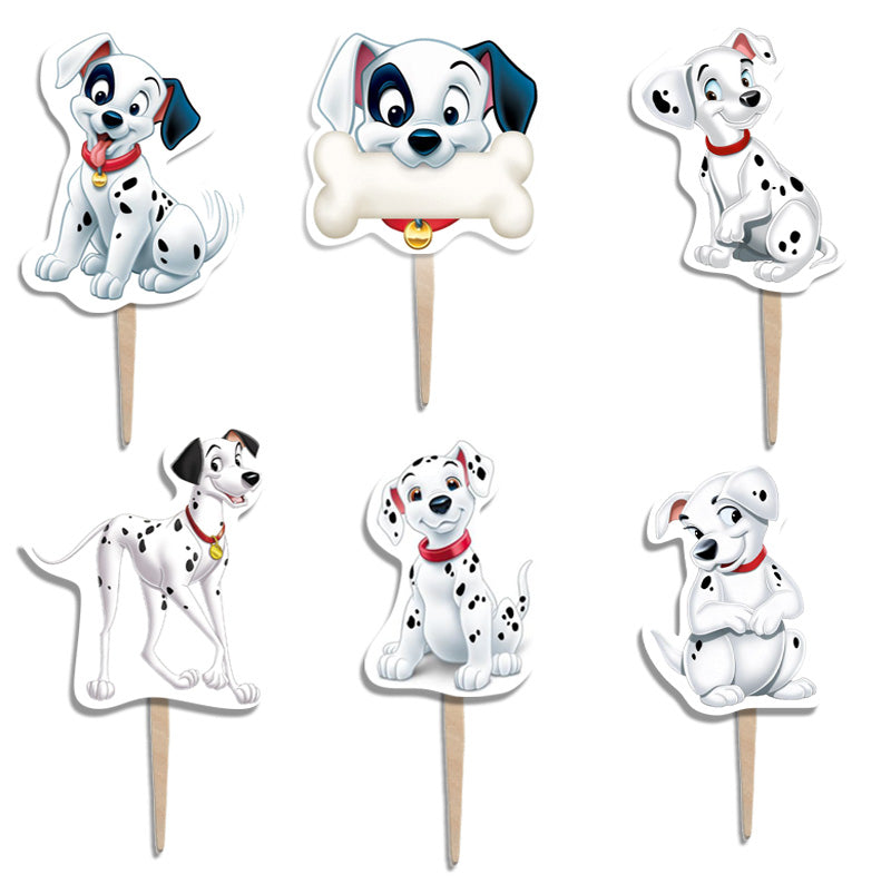 Οδοντογλυφίδες Σκυλιά της Δαλματίας (6 τεμ)