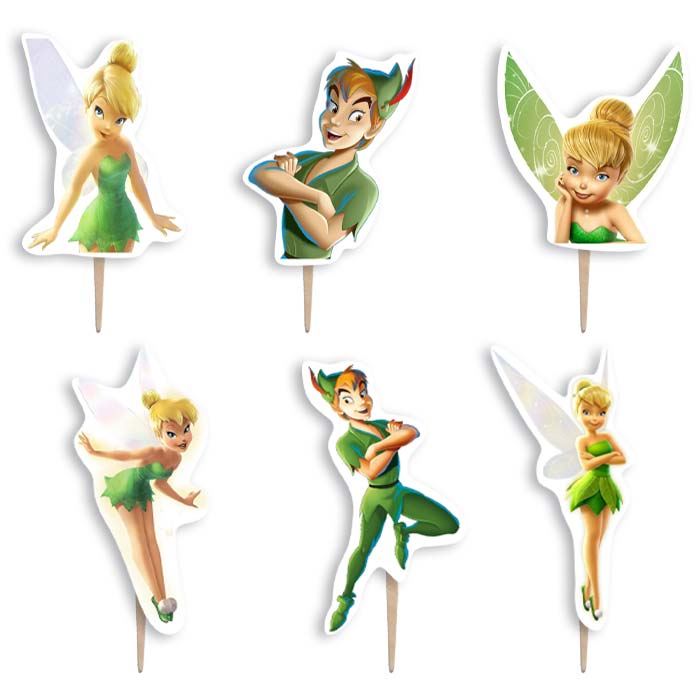 Οδοντογλυφίδες πάρτυ Tinkerbell (6 τεμ)