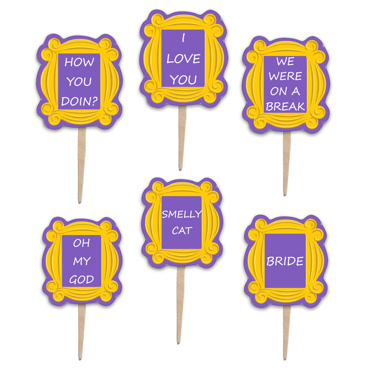 Οδοντογλυφίδες τα Φιλαράκια (6 τεμ)