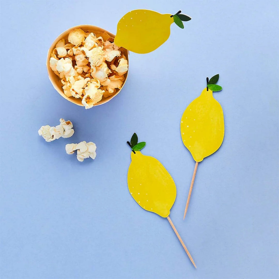 Οδοντογλυφίδες Λεμόνι (12 τεμ)