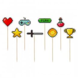 Οδοντογλυφίδες πάρτυ Game On (8 τεμ)