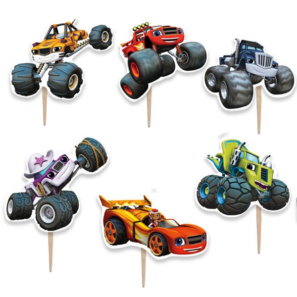 Οδοντογλυφίδες Blaze (6 τεμ)