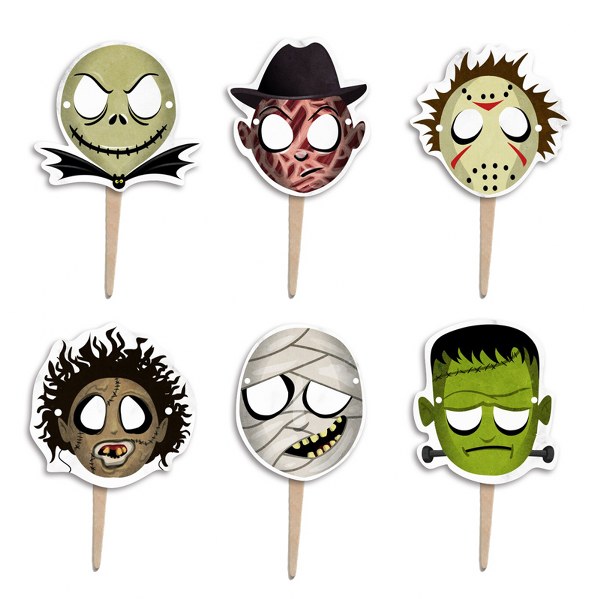 Οδοντογλυφίδες Halloween - Horror Squad (6 τεμ)