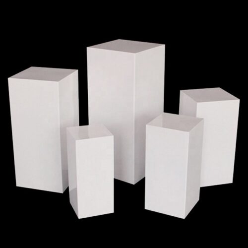 Ορθογώνιες Μεταλλικές βάσεις δαπέδου για μπουφέ/τραπέζι ευχών (3 τεμ)